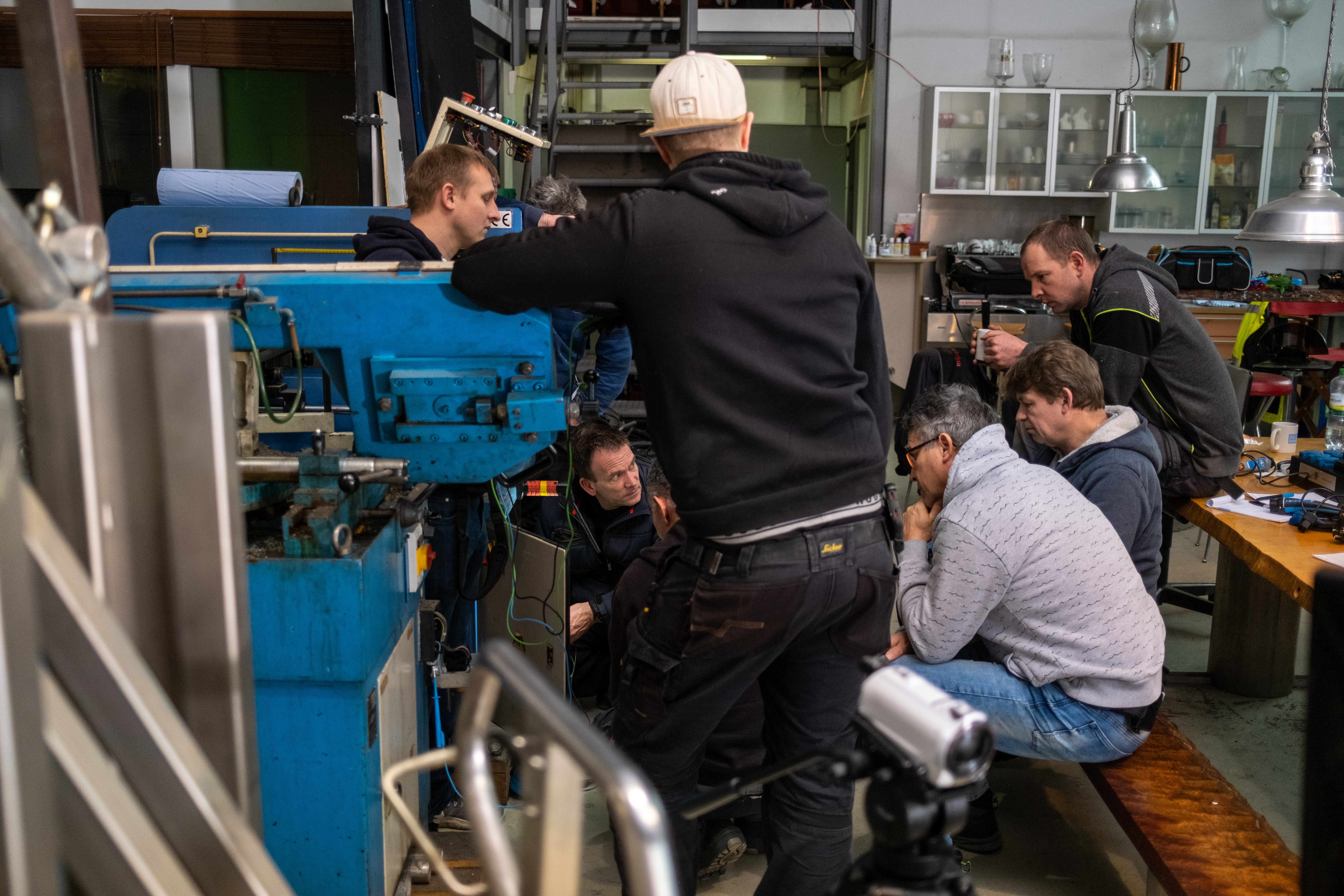 Fortbildung an echter Technik